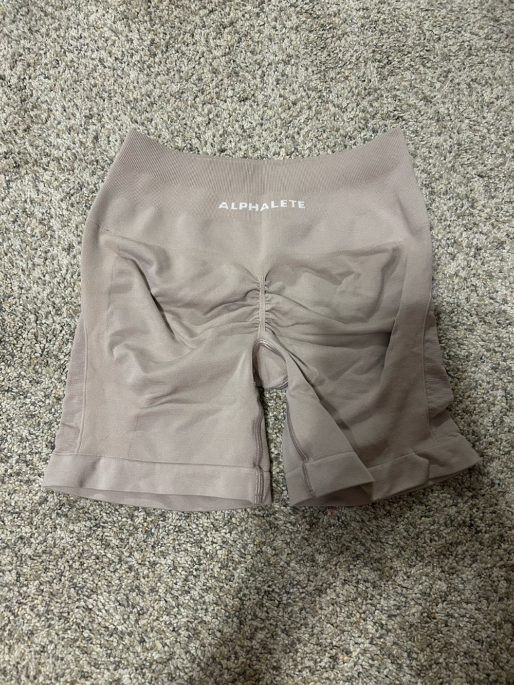 Alphalete Amplify Contour Shorts - Porcelain
